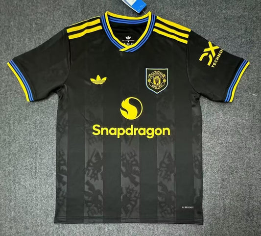 Manchester United Third Away Fans Black Football Jersey 2025/2026
