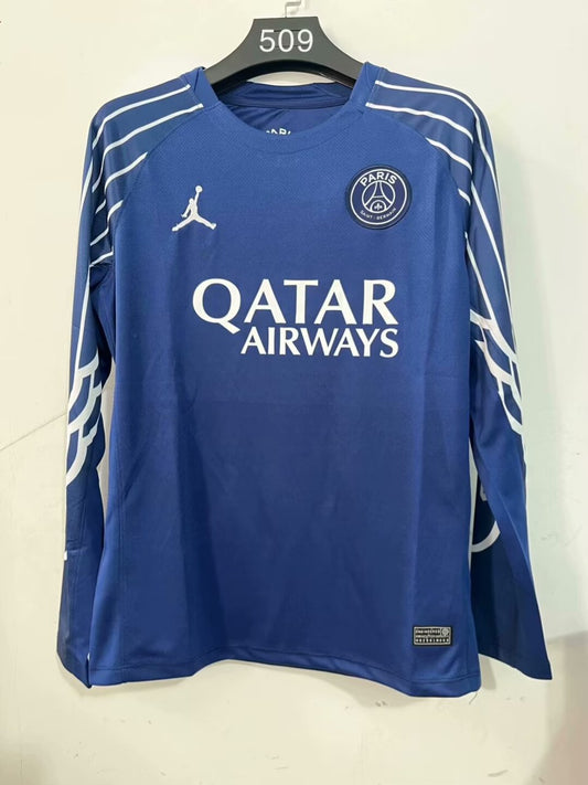 PSG Paris Three Away Long Fans Football Jersey 2024/2025