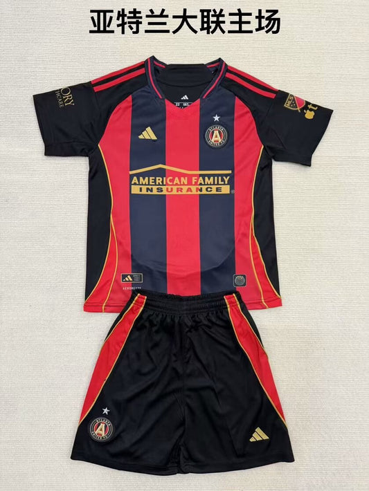 Atlanta Home Fans Kits Football Jersey 2025/2026 (Kids And Man )