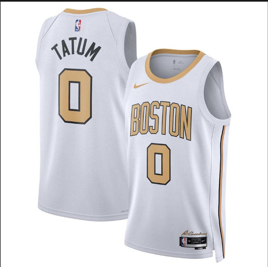 Boston Celtics City Edition White #0 TATUN NBA Jerseys 2025/2026