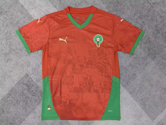 Morocco Home Fans Football Jersey 2024/2025