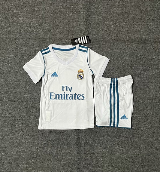 Retro Real Madrid Home Kids 2017/2018