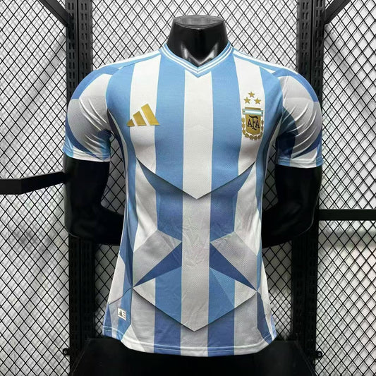 Argentina X Water Chestnut Special Edition Player White Blue Football Jersey 2026/2027