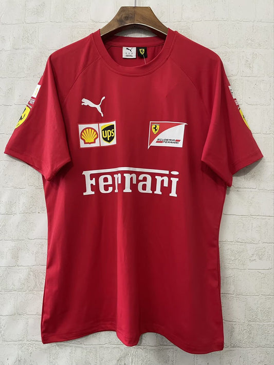 F1 Ferrari Red Short Sleeve Racing Suit 2026