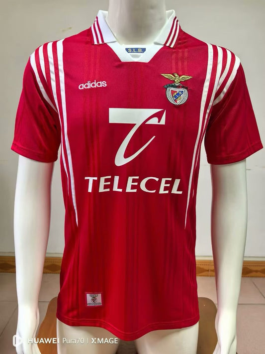 Retro Benfica Home Fans Football Jersey 1997/1998-1999