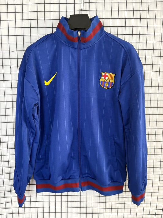 Barcelona Windbreaker Blue Football Jersey 2025/2026