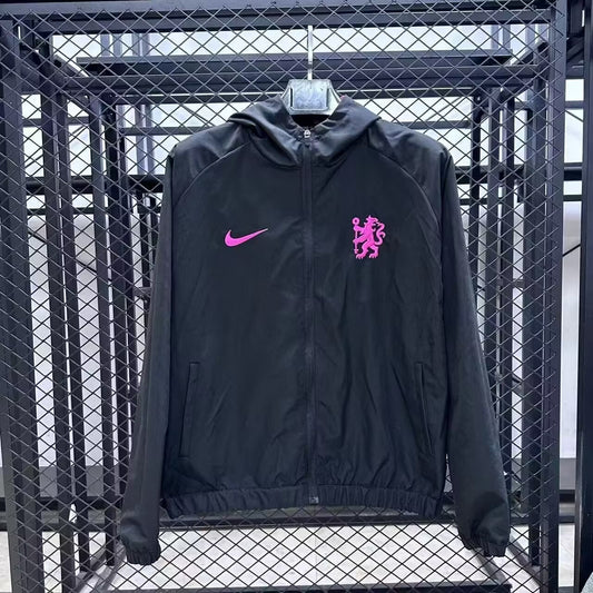 Chelsea Windbreaker Black 2025/2026