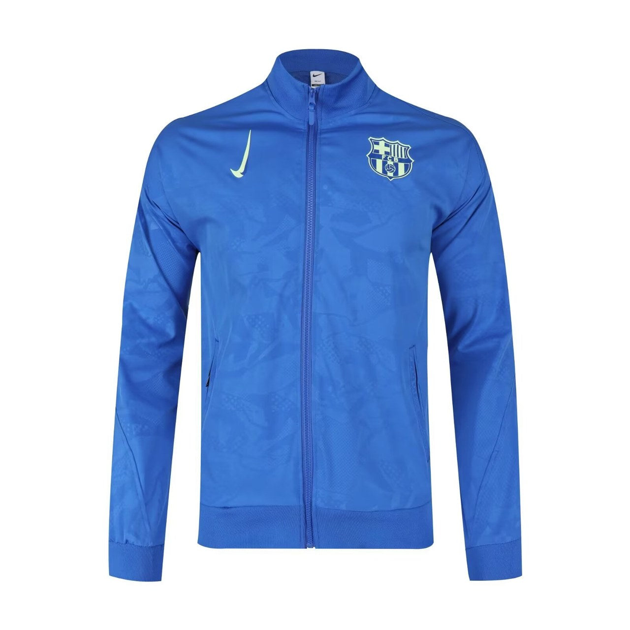 Barcelona Windbreaker Blue Football Jersey 2025/2026