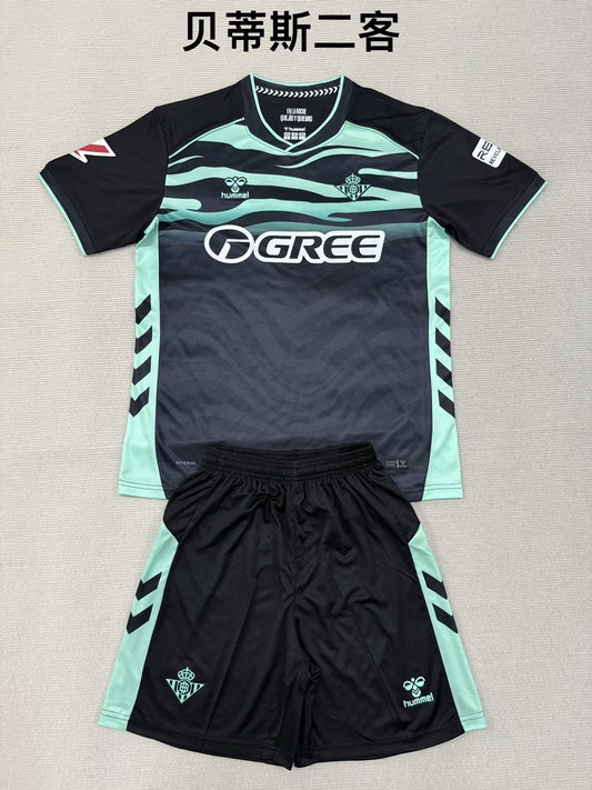 Real Betis Third Away Fans (Kids And Man) Football Jersey 2025/2026