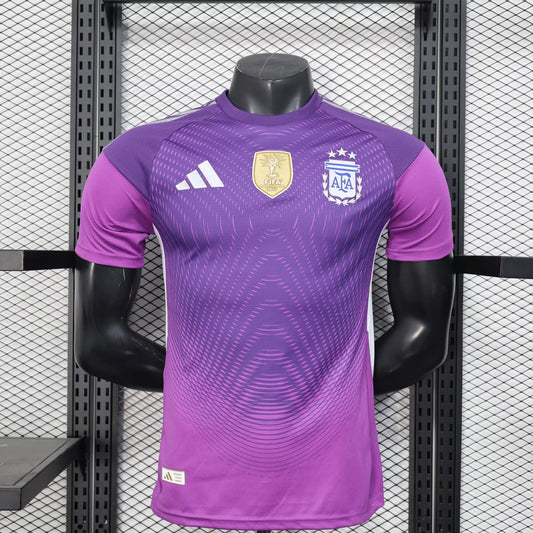 Argentina Purple Player Football Jersey 2025/2026