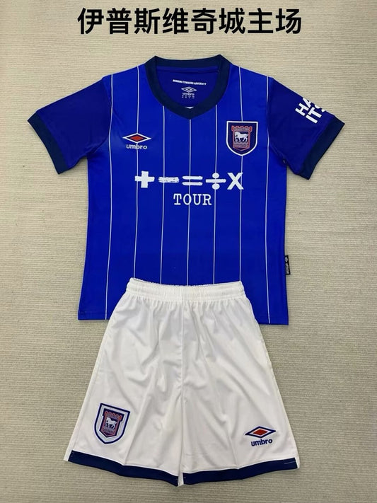 Ipswich Home Kids Football Jersey 2024/2025