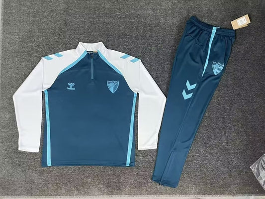 Malaga Training Tracksuit Black 2025/2026