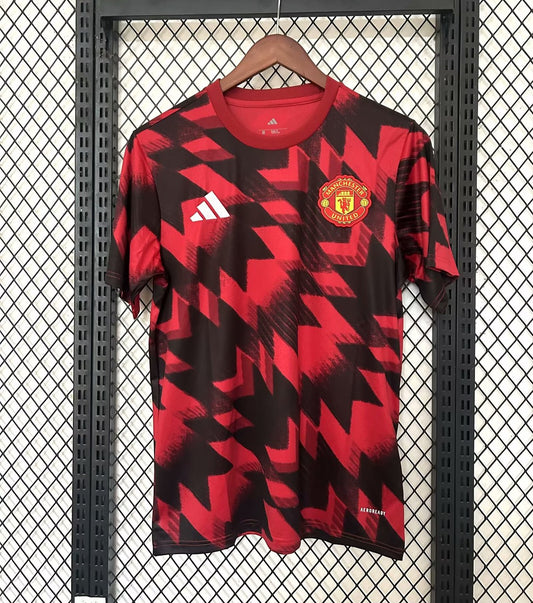 Manchester United Pre Match Special Edition Fans Football Jersey 2025/2026