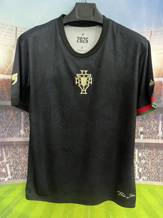 Portugal Special Edition Fans Black Football Jersey 2026/2027