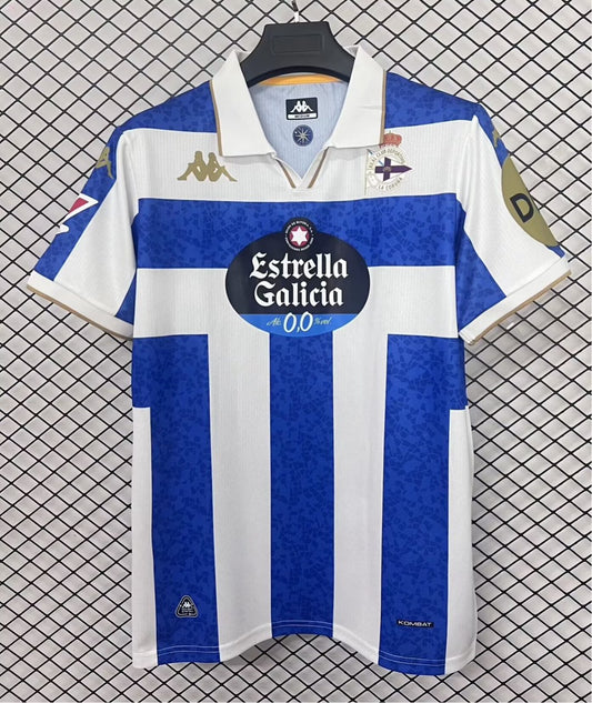 Deportivo La Coruna 25 Year Fans Football Jersey 2025/2026