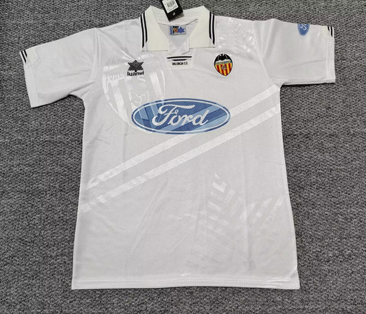 Retro Valencia Home Fans Football Jersey 1999/2000