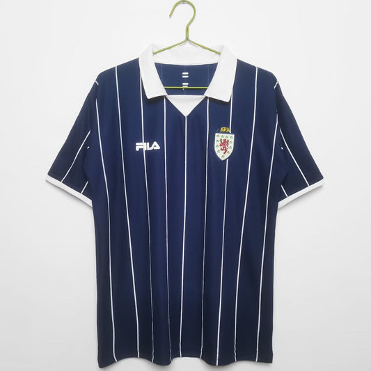 Retro Scotland Home Fans Football Jersey 2002