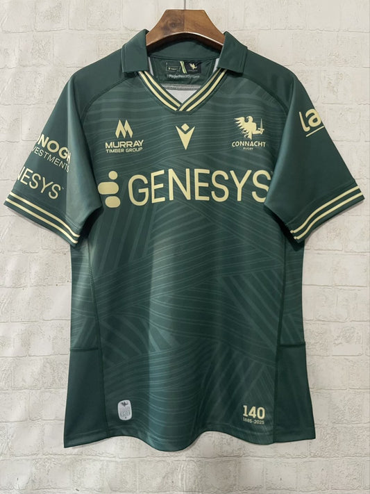 CONNACHT Rugby Jerseys Green Fans 2025