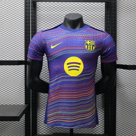 Barcelona Pre Match Uniform Player Football Jersey 2025/2026