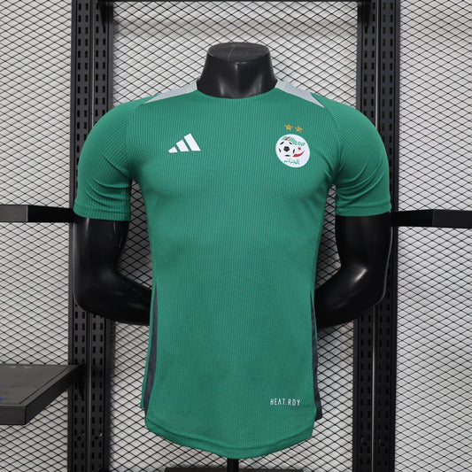 Algeria Green Player Football Jersey 2025