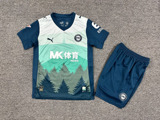 Deportivo Alaves Third Away Kids Fans Football Jersey 2025/2026