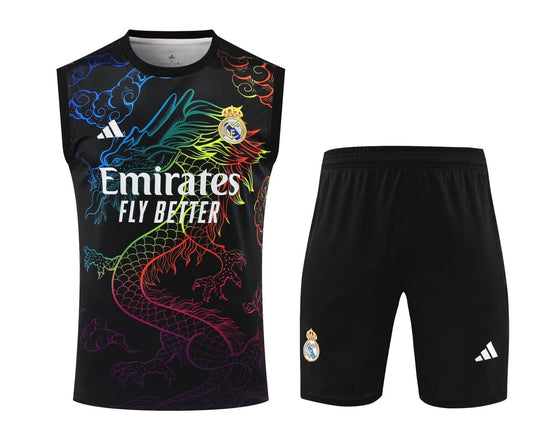 Real Madrid Training Clothing Vest Set Football Jersey 2024/2025