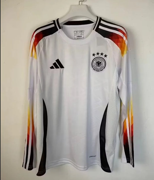 Germany Home Long Sleeve Fans Football Jersey 2024/2025