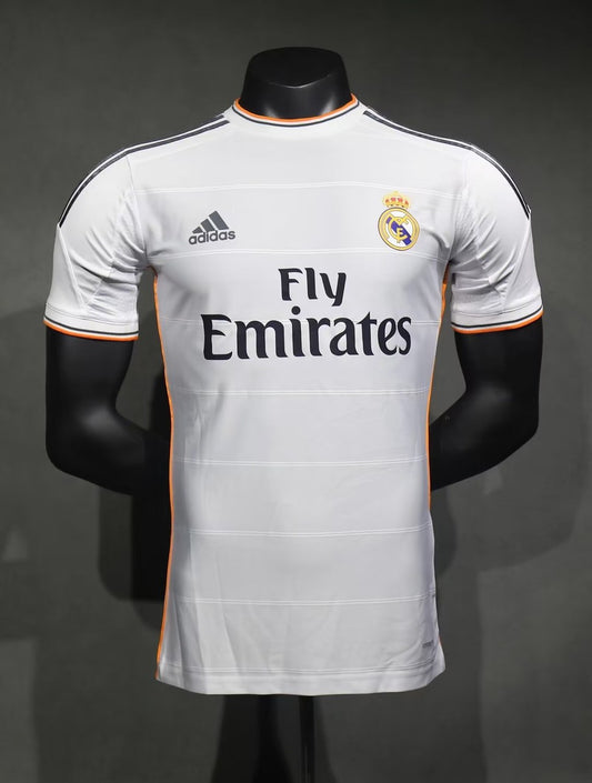 Retro Real Madrid Home Player Football Jersey 2013