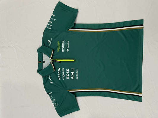 F1 Martin Aston Polo Green Short Sleeve Racing Suit 2025