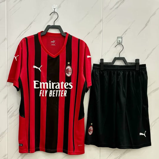 AC Milan Home Kits Suit Fans Football Jersey 2021/2022