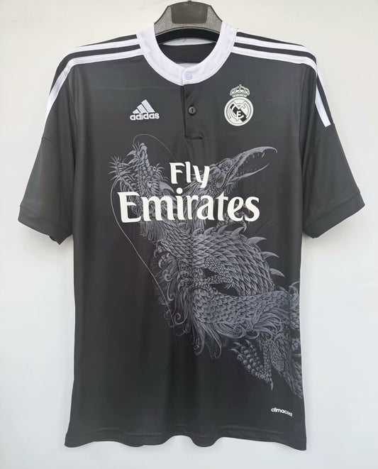 Retro Real Madrid Third Away Black Football Jersey 2014/2015