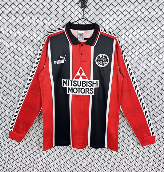 Retro Frankfurt Home Long Sleeve Football Jersey 1996/1997