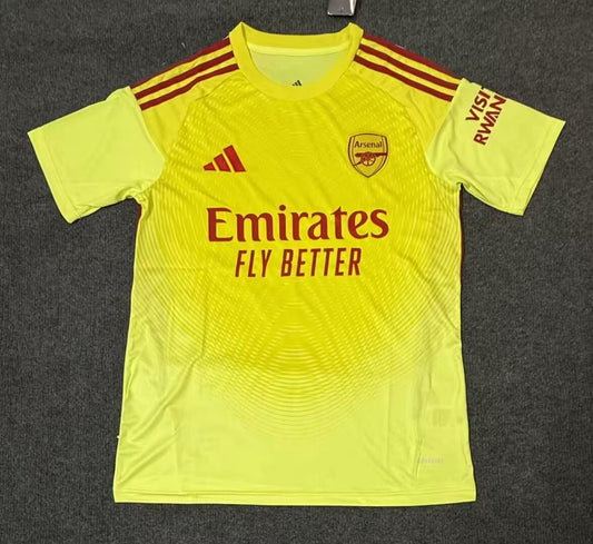 Arsenal Goalkeeper Fans Football Jersey 2025/2026