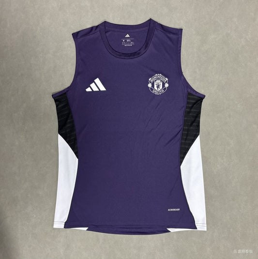 Manchester United Vest Special Edition Purple Fans Football Jersey 2025/2026