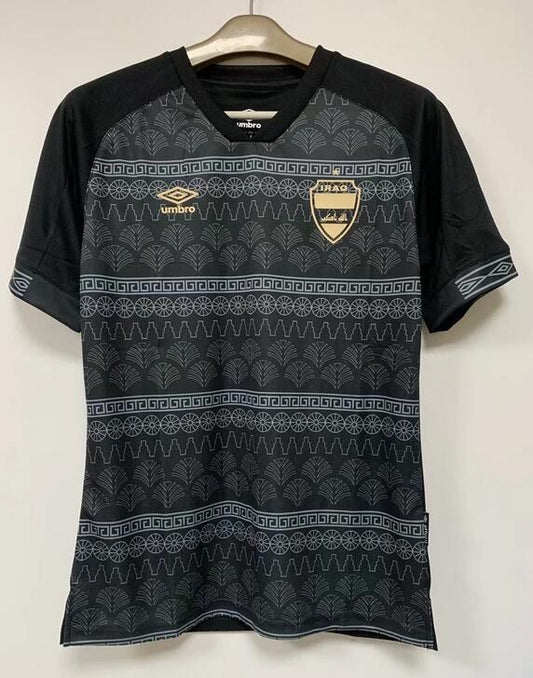 Iraq Black Third Fans Football Jersey 2021
