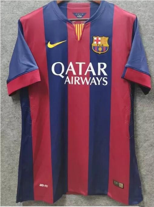 Retro Barcelona Home Football Jersey 2014/2015