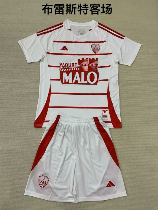 Stade Brestois Away Kids 2024/2025（ UEFA Champions League）