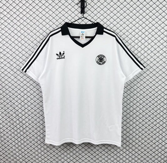 Retro Germany Home Fans Football Jersey 1986