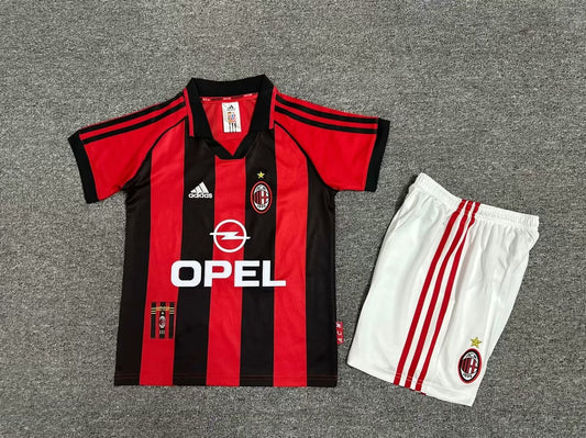 Retro AC Milan Home Kids 1998/1999
