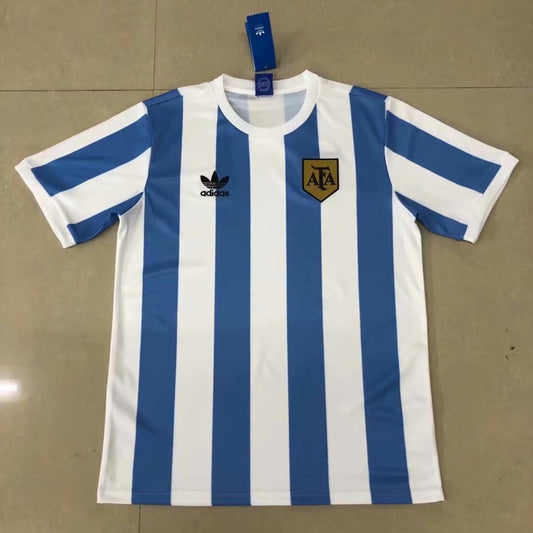 Retro Argentina Home Football Jersey 1978