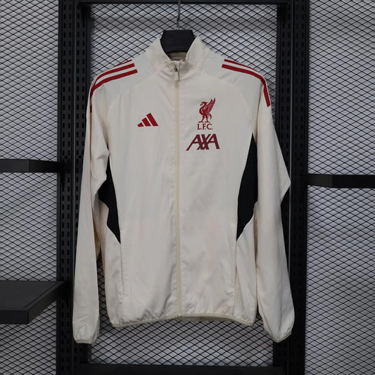Liverpool Windbreaker Yeollw Football Jersey 2025/2026