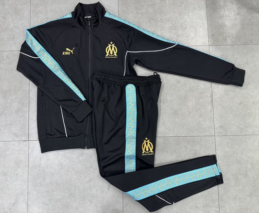 Marseille Jacket Black Kits 2025/2026