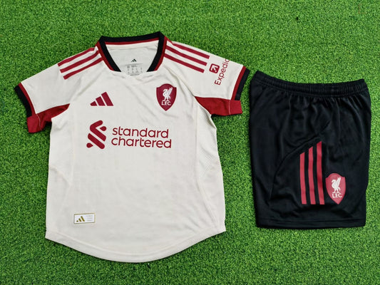 Liverpool Player Away Kids Football Jersey 2025/2026