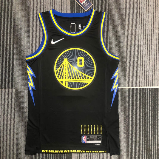 Golden State Warriors Black Mexico Retro #0 PAYTON II NBA Season Jerseys 2022