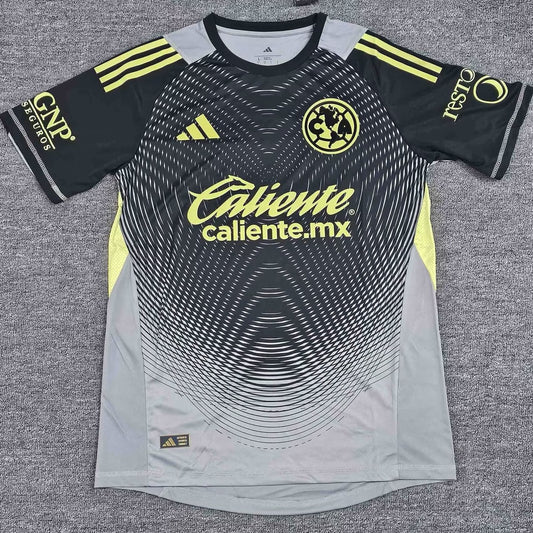 Club America Goalkeeper Player Grey Football Jersey 2025/2026