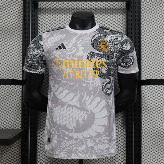 Real Madrid Special Edition Grey Player Football Jersey 2024/2025