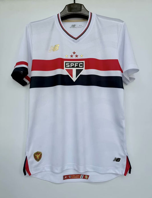 Sao Paulo Home Fans Football Jersey 2025/2026