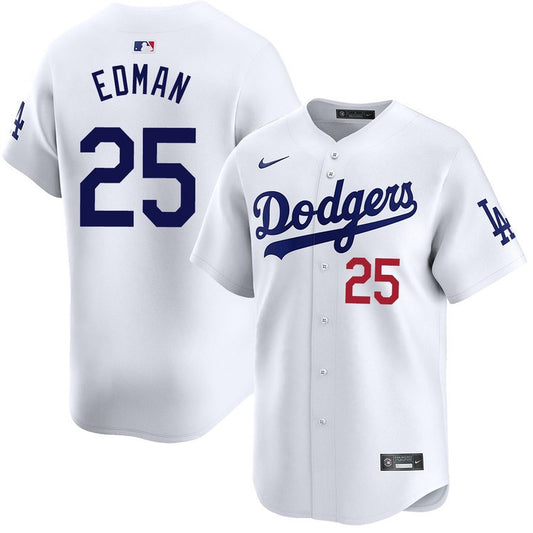 MLB Los Angeles Dodgers White Baseball Jerseys 2025