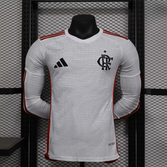 Flamenco Away Long Sleeves Player Football Jersey 2024/2025