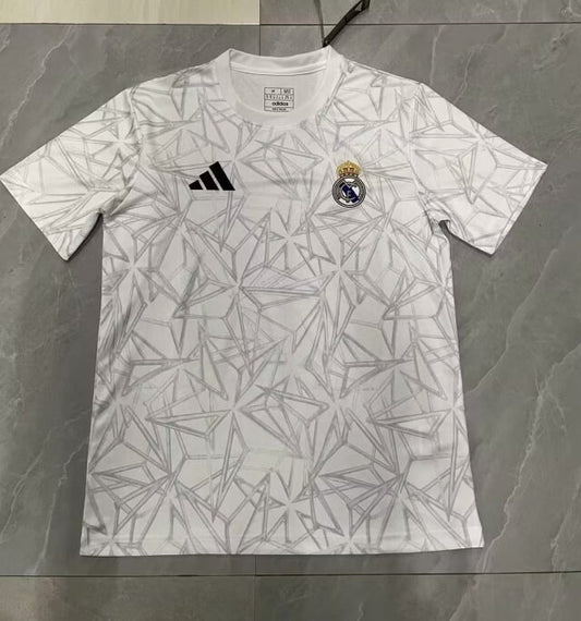 Real Madrid Training Clothing Fans Football Jersey 2024/2025